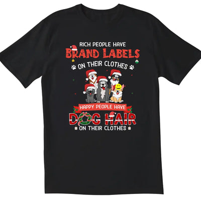 Rich People Have Brand Labels On Their Clothes - Personalized T-Shirt