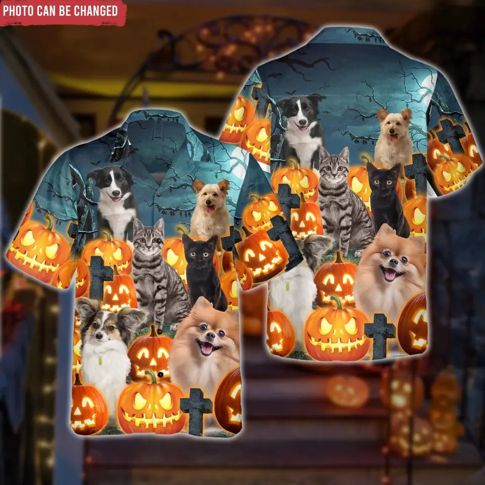 Custom Pet Photo - Personalized Hawaiian Shirt, Gift For Hawaiian Shirt