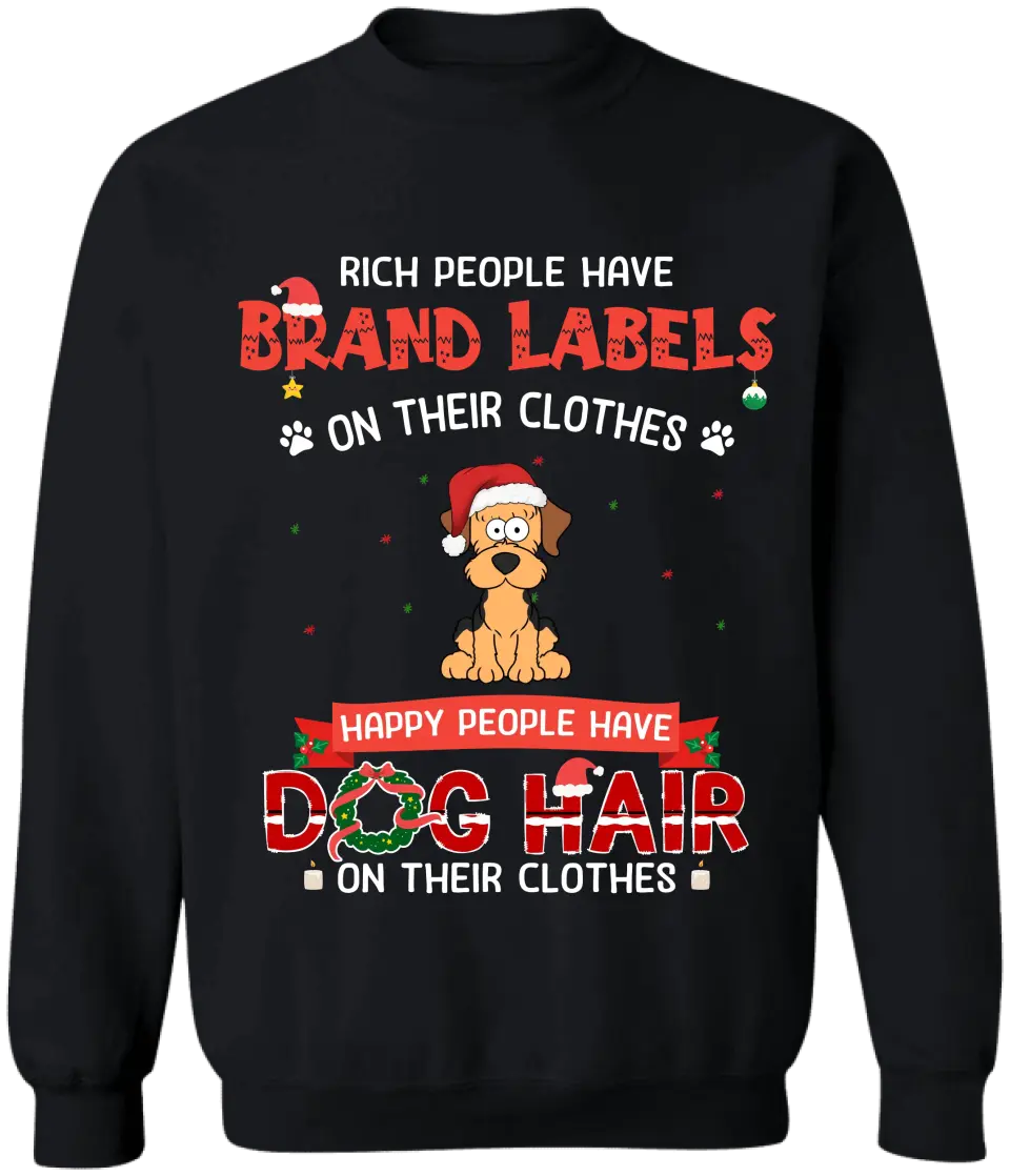 Rich People Have Brand Labels On Their Clothes - Personalized T-Shirt