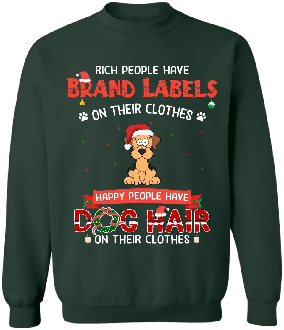 Rich People Have Brand Labels On Their Clothes - Personalized T-Shirt