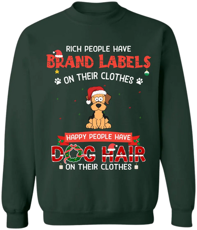 Rich People Have Brand Labels On Their Clothes - Personalized T-Shirt