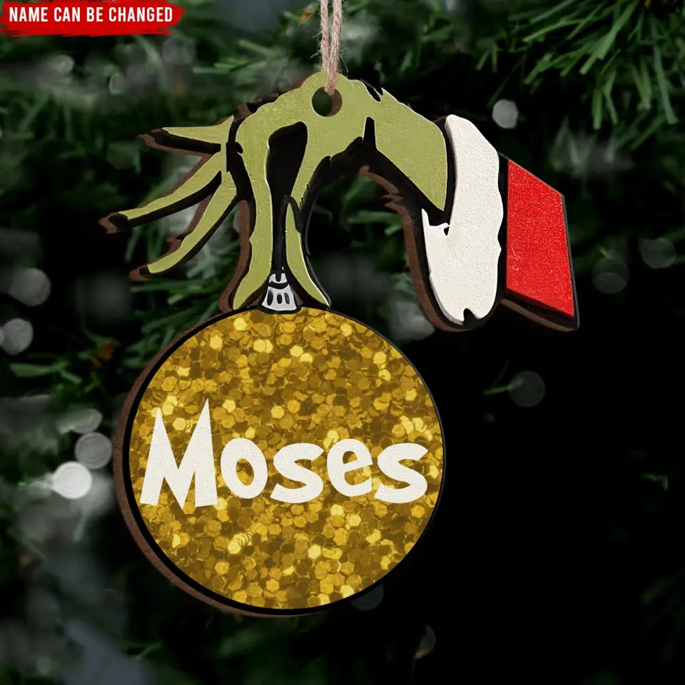 Grinch Christmas - Personalized Ornament, Christmas Ornament, Christmas Gift