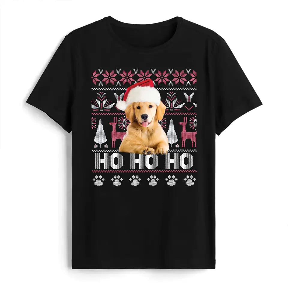 Hohoho Dog Christmas - Personalized T-Shirt, Gift For Christmas