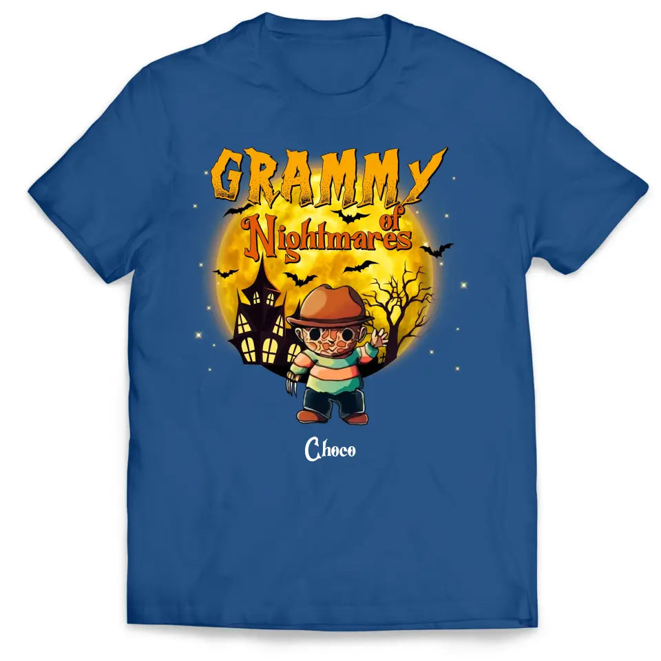Custom Family Scary Night - Personalized T-Shirt, Halloween Gift