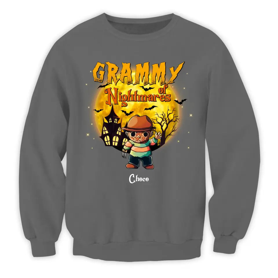 Custom Family Scary Night - Personalized T-Shirt, Halloween Gift