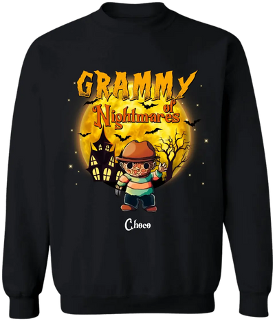 Custom Family Scary Night - Personalized T-Shirt, Halloween Gift