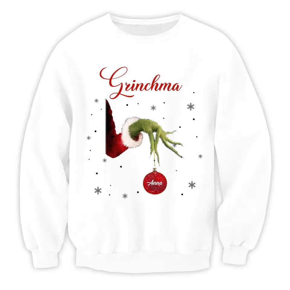Grinchma - Personalized T-Shirt, Gift For Christmas