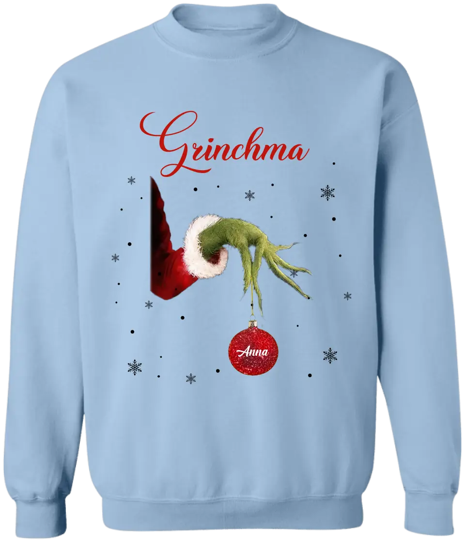 Grinchma - Personalized T-Shirt, Gift For Christmas