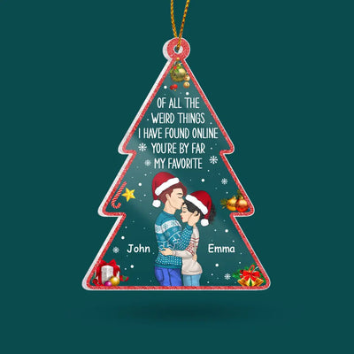 Of All The Weird Things I Have Found Online - Personalized Acrylic Ornament