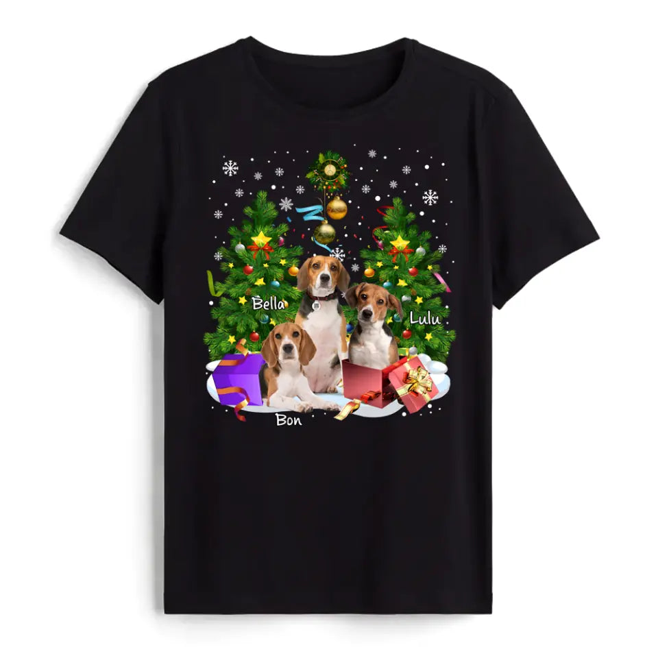 Limited Edition Dog Christmas - Personalized T-Shirt, Christmas Dog Gift