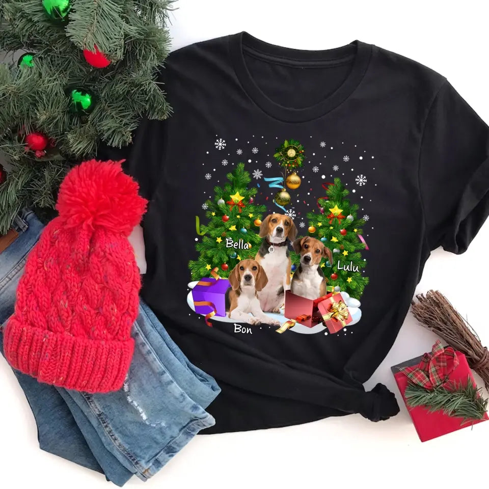 Limited Edition Dog Christmas - Personalized T-Shirt, Christmas Dog Gift