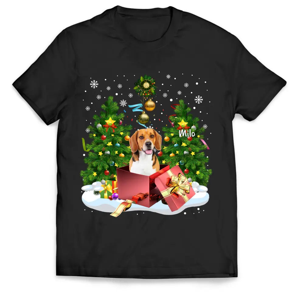 Limited Edition Dog Christmas - Personalized T-Shirt, Christmas Dog Gift