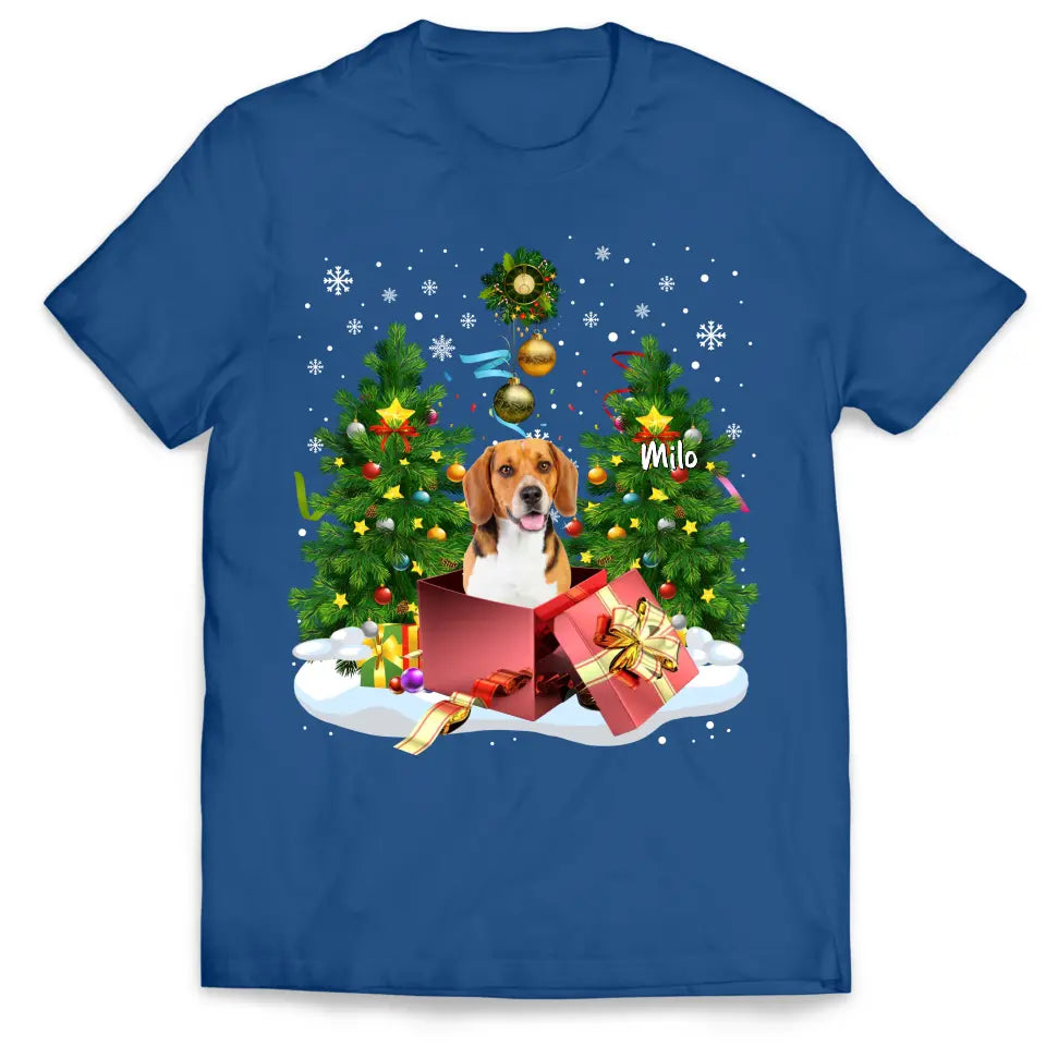 Limited Edition Dog Christmas - Personalized T-Shirt, Christmas Dog Gift