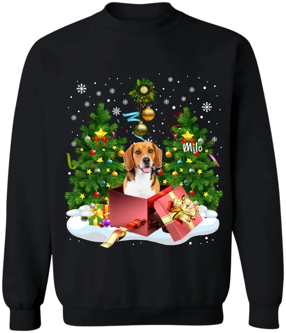 Limited Edition Dog Christmas - Personalized T-Shirt, Christmas Dog Gift