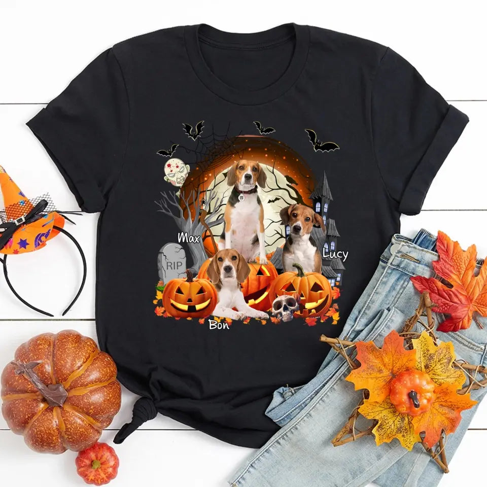 Limited Edition Dog Halloween - Personalized T-Shirt, Halloween Dog Gift