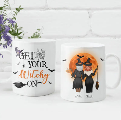 Get Your Witchy On - Personalized Mug, Halloween Gift - M76