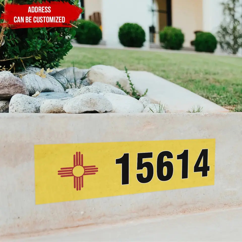 States Of America - Personalized Curb Decal - CD09