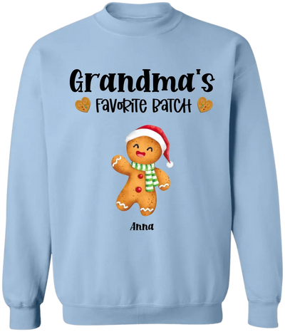 Grandma's Favorite Batch - Personalized T-shirt, Gift For Christmas - TS1021