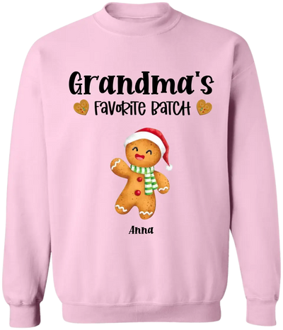 Grandma's Favorite Batch - Personalized T-shirt, Gift For Christmas - TS1021