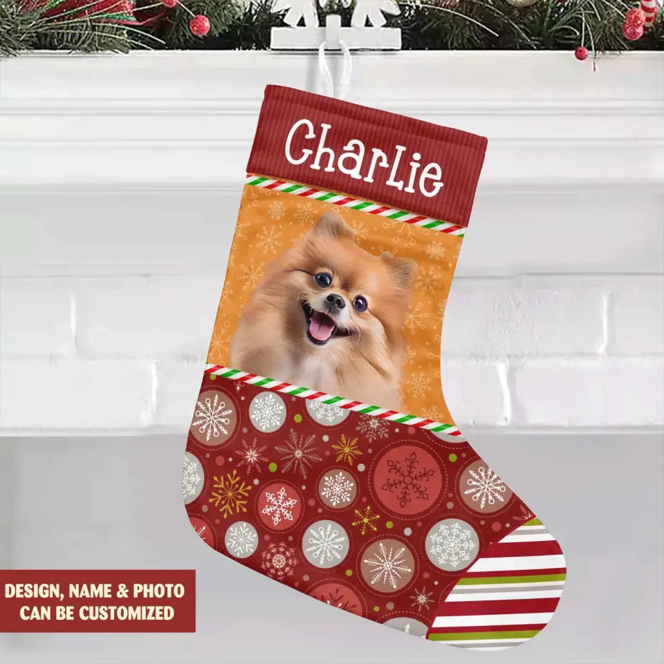 Dog And Cat - Personalized Christmas Stocking, Gift For Pet Lovers - SCS03