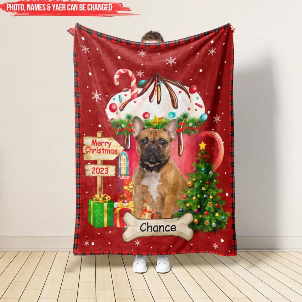 Dog Christmas Limited - Personalized Blanket, Gift For Dog Lovers - BL39