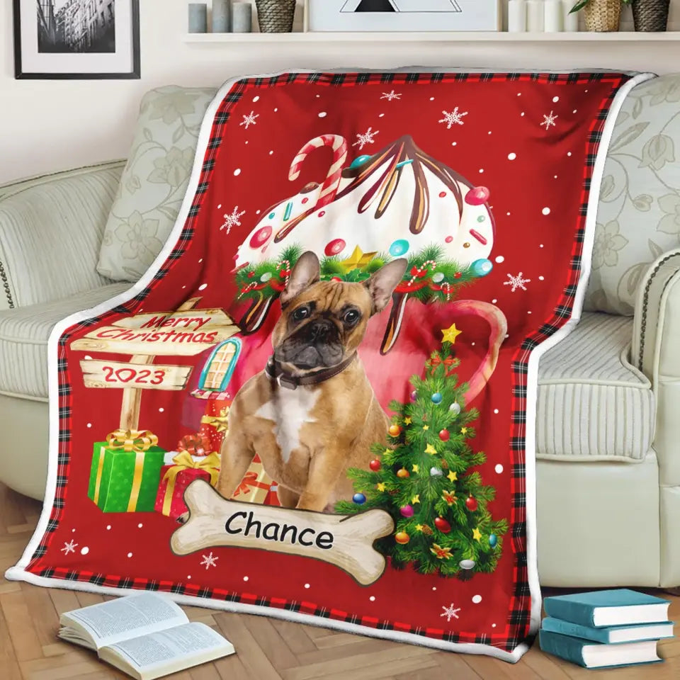 Dog Christmas Limited - Personalized Blanket, Gift For Dog Lovers - BL39