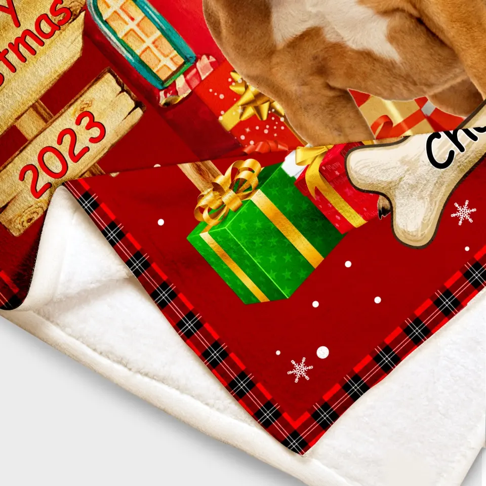 Dog Christmas Limited - Personalized Blanket, Gift For Dog Lovers - BL39