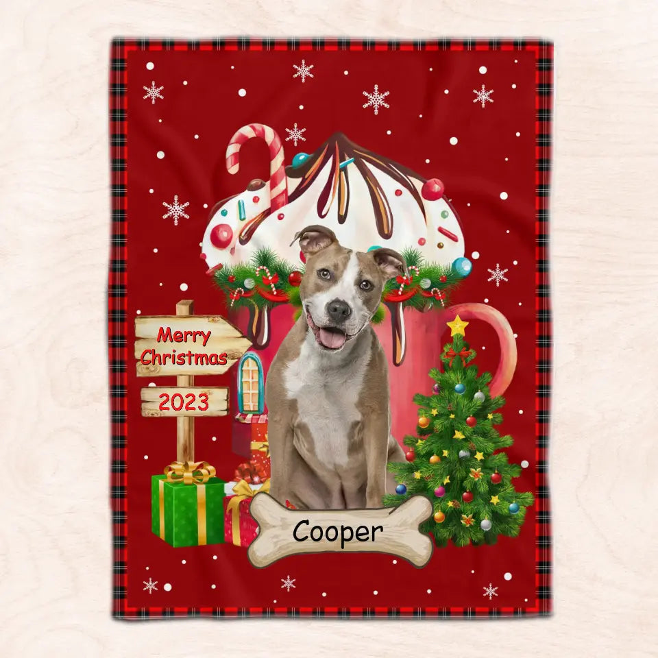 Dog Christmas Limited - Personalized Blanket, Gift For Dog Lovers - BL39