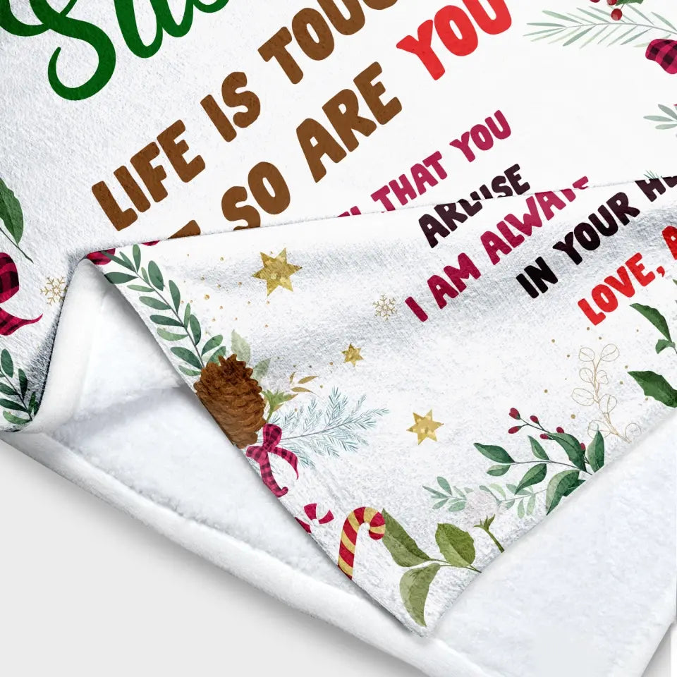 To My Sister - Personalized Blanket, Christmas Gift For Family - BL40
