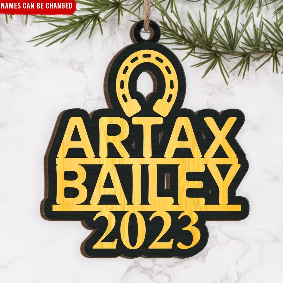 Christmas Paw Tree With Dog Name - Personalized Wooden Ornament, Christmas Gift For Dog Lover, Dog Mom, Dog Dad - ORN213