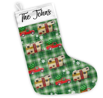 RVs Camping Family - Personalized Stocking, Gift For Camping Lover - SCS14