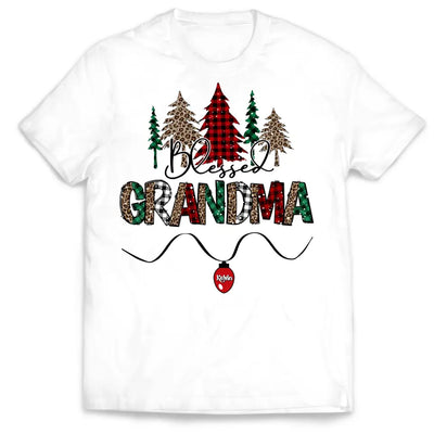 Bless Grandma - Personalized T-Shirt, Shirt For Grandma, Gift for Christmas - TS1032