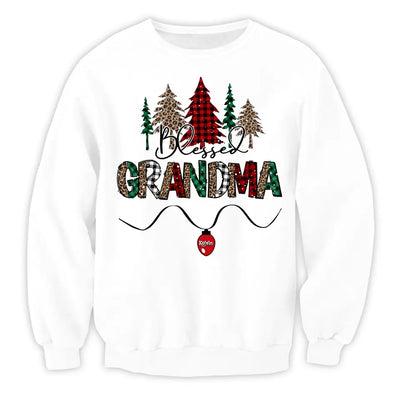 Bless Grandma - Personalized T-Shirt, Shirt For Grandma, Gift for Christmas - TS1032