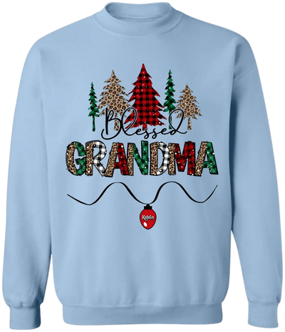 Bless Grandma - Personalized T-Shirt, Shirt For Grandma, Gift for Christmas - TS1032