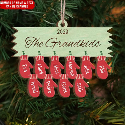 Family Name - Personalized Stocking, Christmas Gift For Family, Home Decor - ORN276