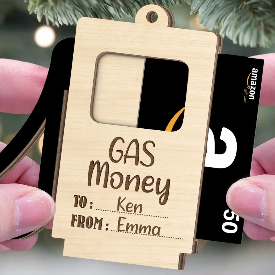 money tree gift card holder Christmas Gas Money Ornament, Christmas Wallet Pendant Home Decoration, Christmas Tree Decoration, Xmas Gift