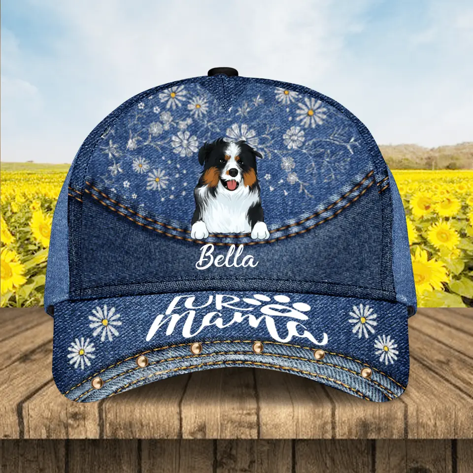 Fur Mama, Personalized Classic Cap, Gift For Pet Lovers