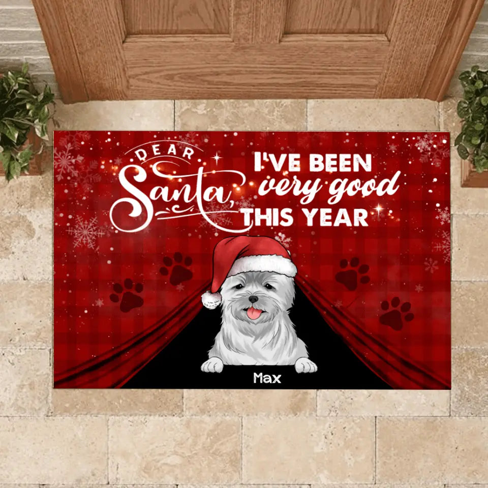 Dear Santa, We've been very good this year - Doormat