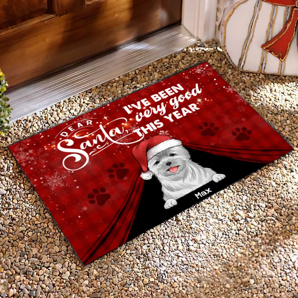 Dear Santa, We've been very good this year - Doormat