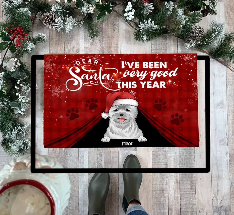 Dear Santa, We've been very good this year - Doormat