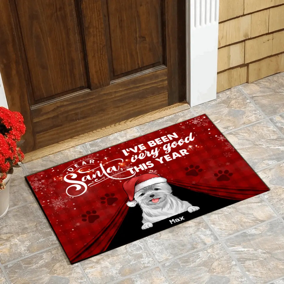 Dear Santa, We've been very good this year - Doormat
