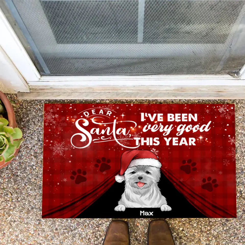 Dear Santa, We've been very good this year - Doormat