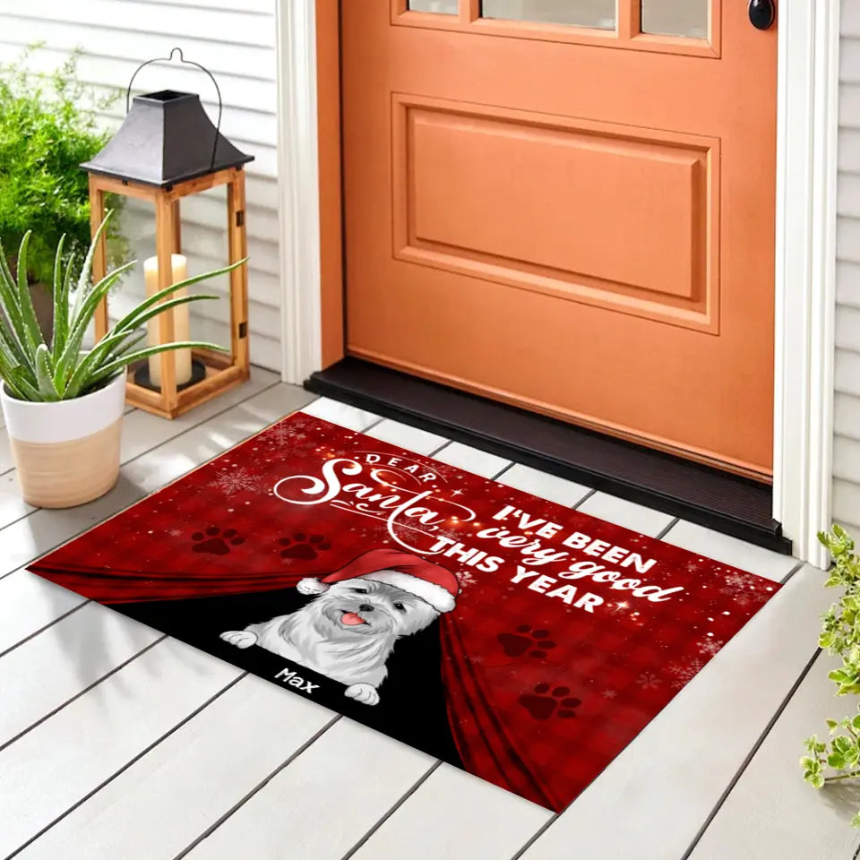 Dear Santa, We've been very good this year - Doormat