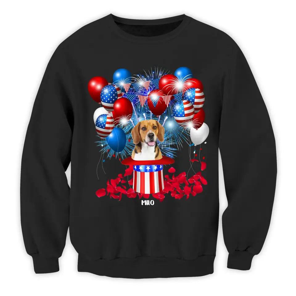 Limited Edition Dog 4th Of July - Personalized T-Shirt, 4th Of July Dog