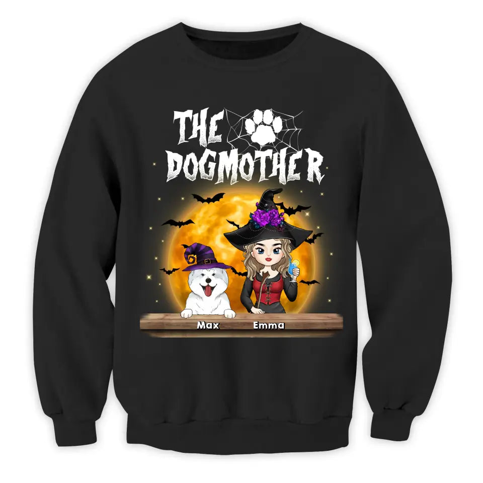 The DogMother - Personalized T-Shirt, Halloween Gift For Dog Lovers