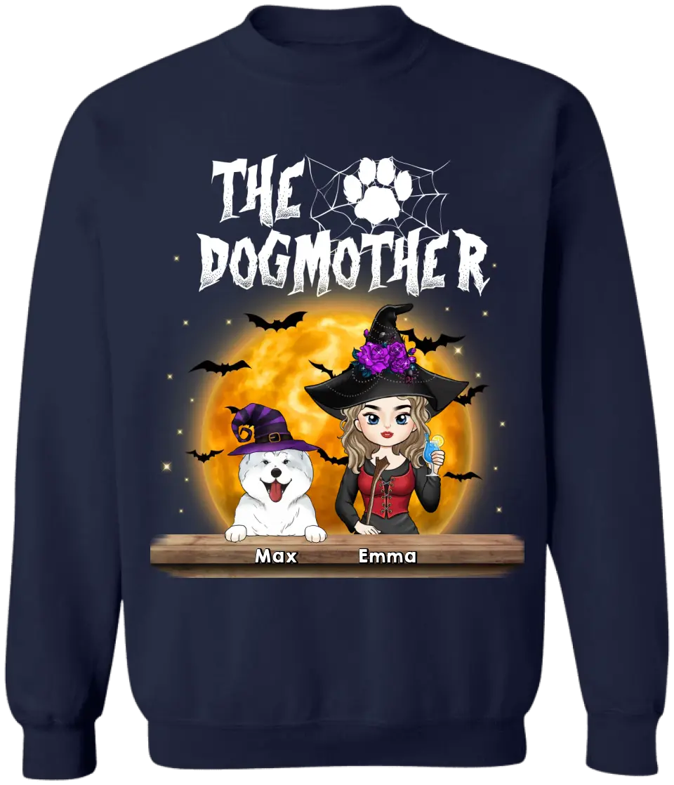 The DogMother - Personalized T-Shirt, Halloween Gift For Dog Lovers