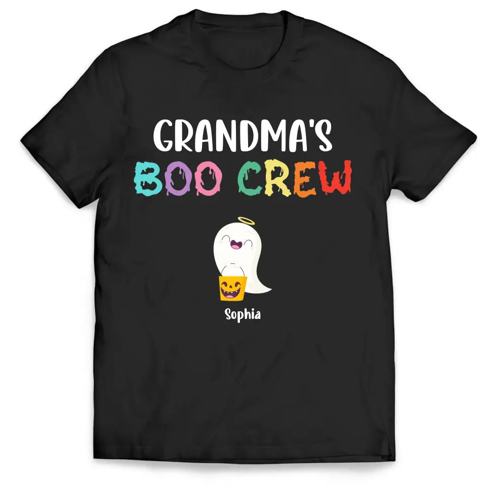 Grandma Halloween - Personalized T-Shirt, Gift For Halloween Gift