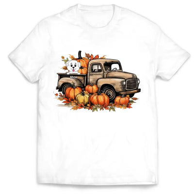 Thanksgiving Truck - Personalized T-Shirt, Gift For Dog Lovers - TS1019