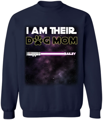 I Am Their Dog Dad/ Mom - Personalized T-Shirt, Gift For Mother's Day, Gift For Father's Day