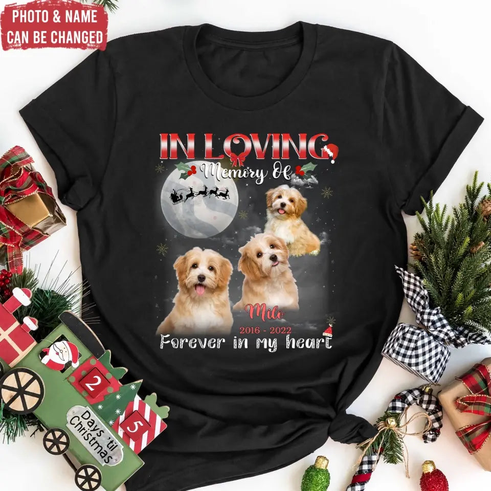 In Loving Memory Of - Personalized T-Shirt, Memorial Gift - TS1036